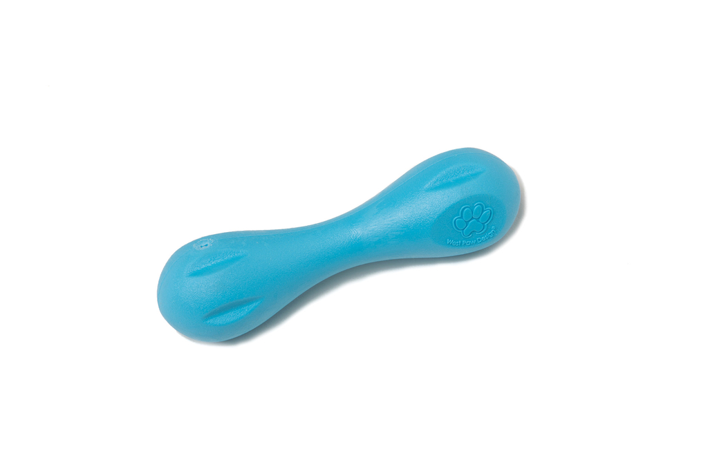 West Paw Zogoflex Hurley | Aqua Blauw, Maat Large 21 cm
