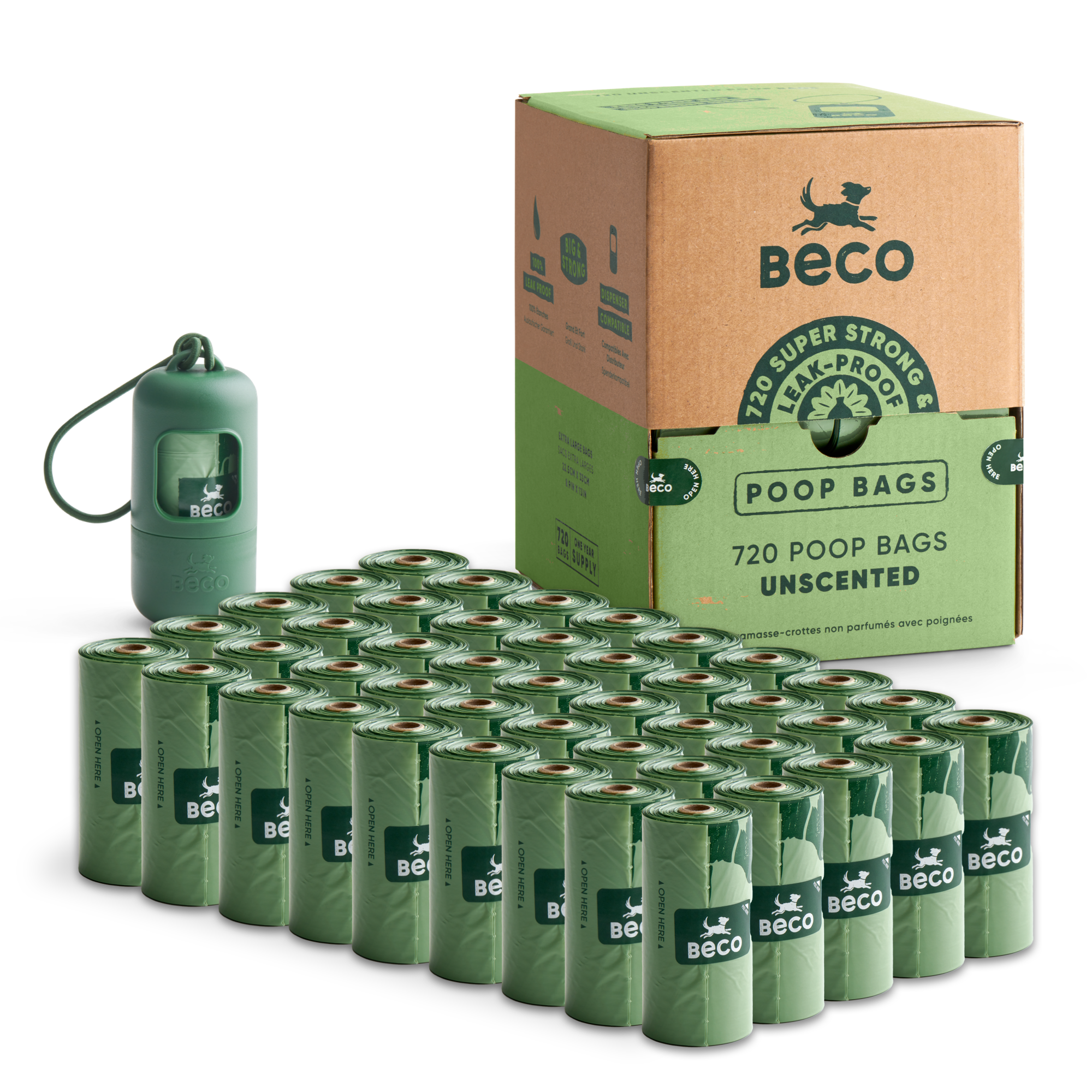 Beco Poepzakjes Recycled 33×22,5 cm – Geurloos, Sterk & Lekvrij