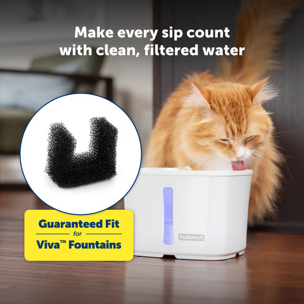 PetSafe Foam Filters Viva Pet Fountain 2-Pack – Schuimfilter set