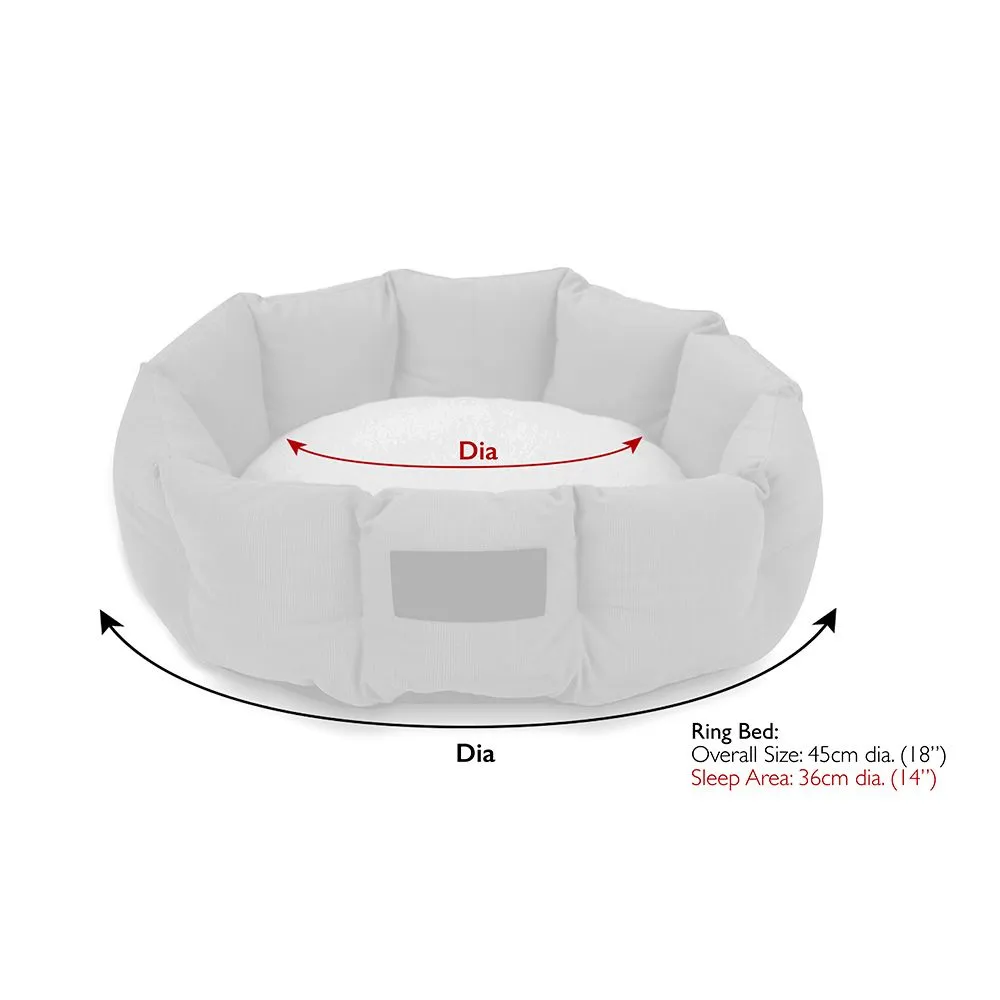 Scruffs kattenbed Helsinki Ø 45 cm – Dove Grey