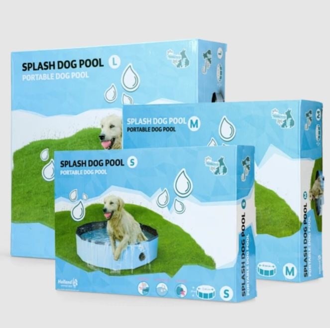 CoolPets Zwembad Small 80×20 cm – Voor honden en katten