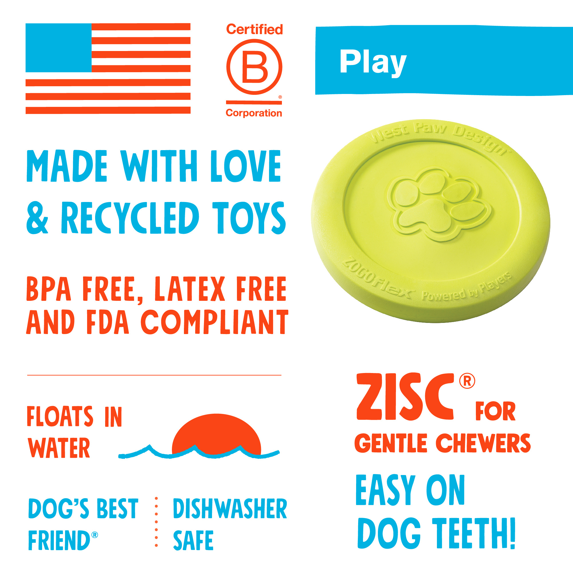 Zogoflex Zisc - Tangerine Orange / Large - 21