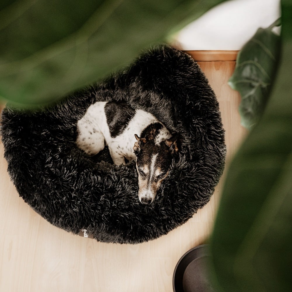 District 70 Hundebett FUZZ Ø60 cm - Hellgrau