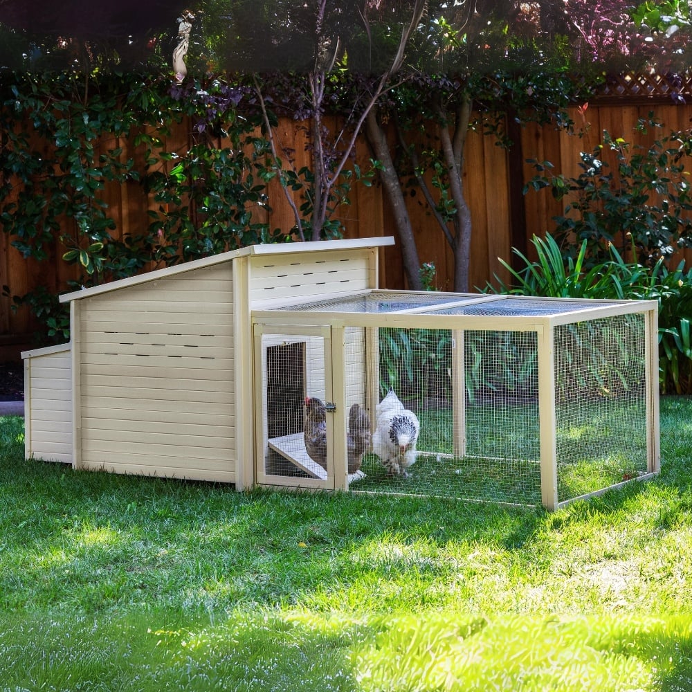 New Age Pet Kippenhok Jumbo Fontana 6-8 Kippen – Maple