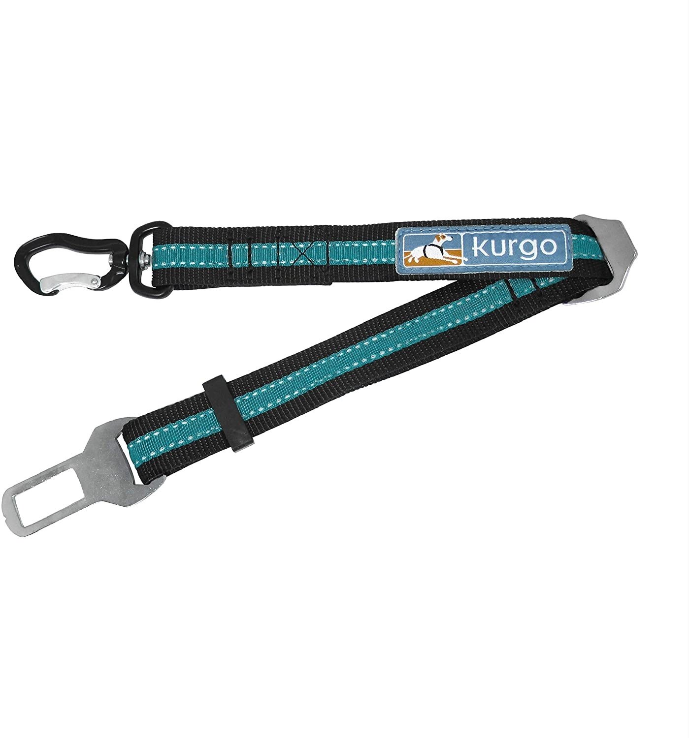 Kurgo hondenriem Direct to Seatbelt Swivel Tether – Blauw