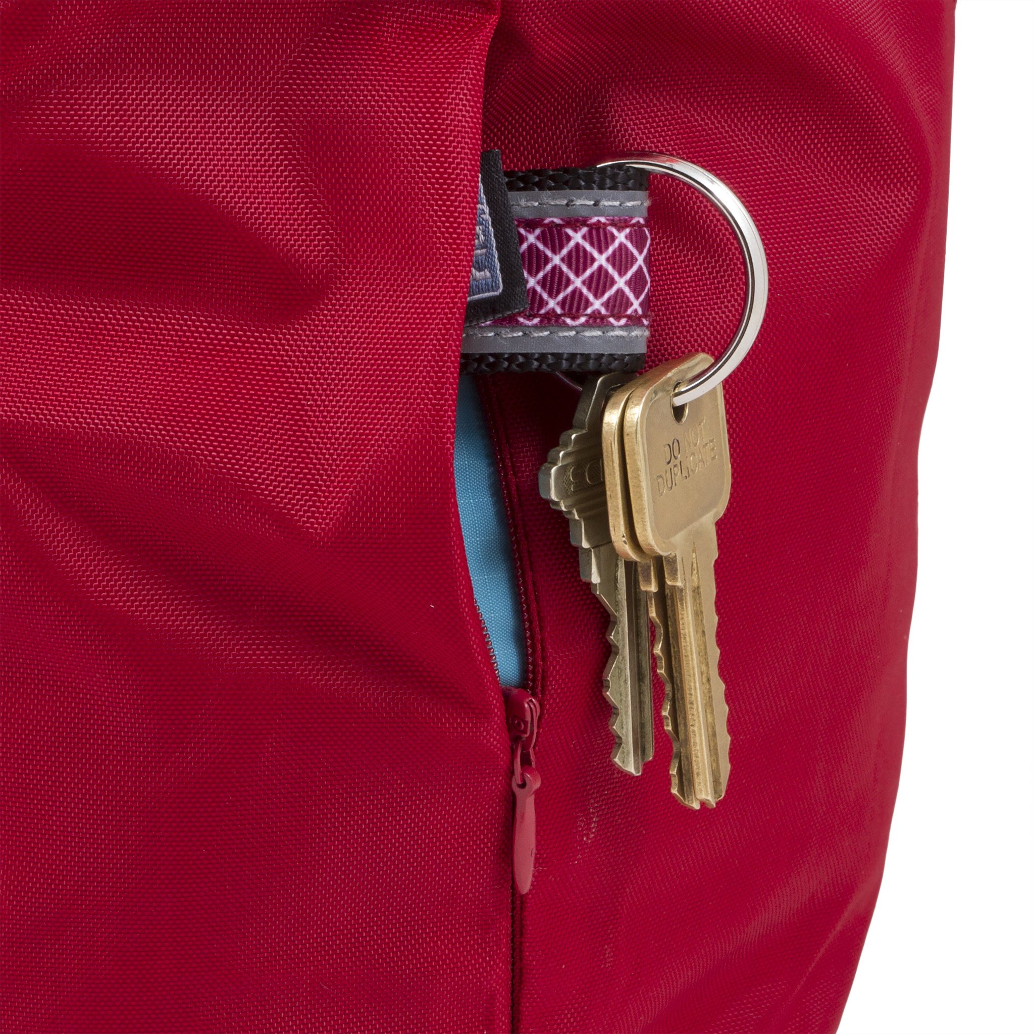 Kurgo Kibble Carrier voerbak Chili Rood – lichtgewicht en compact