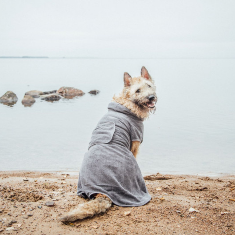 Rukka hondenbadjas Micro Light Bathrobe XS – Microvezel, Sneldrogend