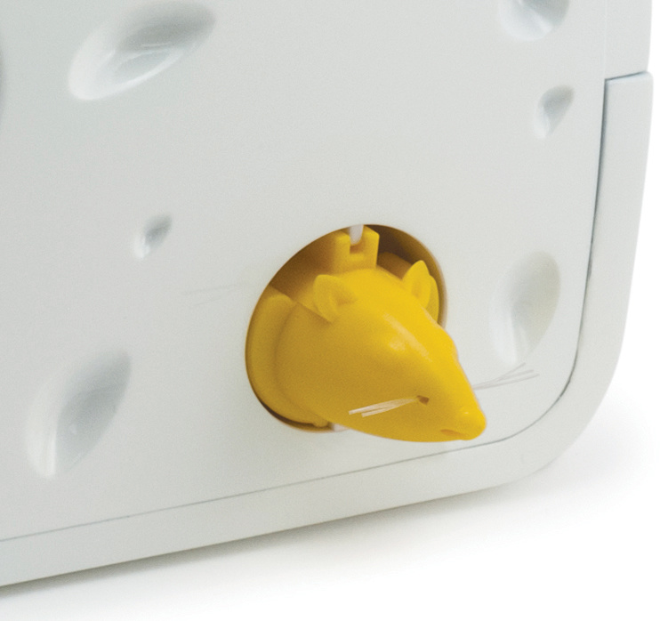 PetSafe Katten speelgoed Cheese™ Automatische Teaser – Spannend spelletje