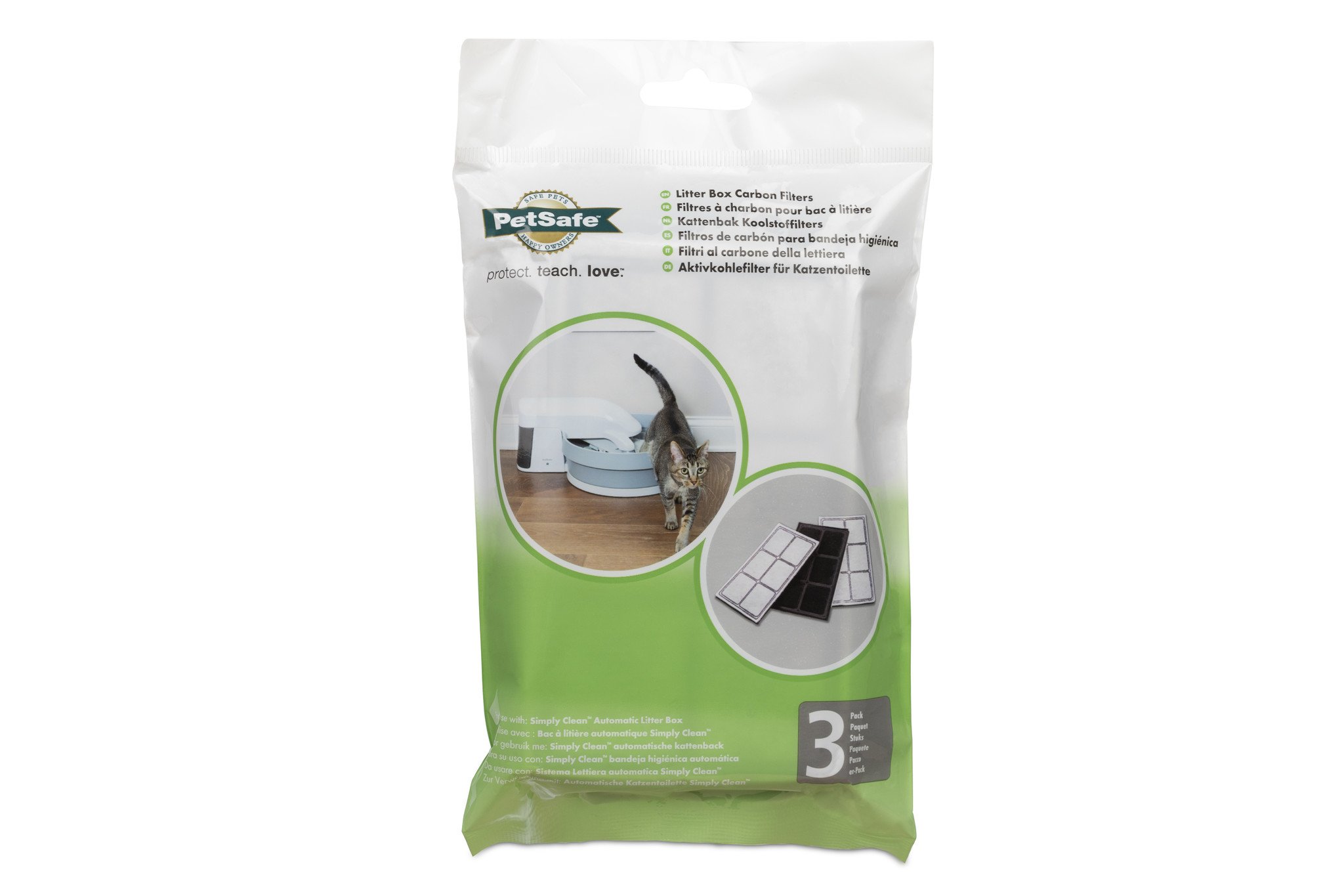 PetSafe Kattenbak Filter 3-Pack – Verhoogde Luchtkwaliteit
