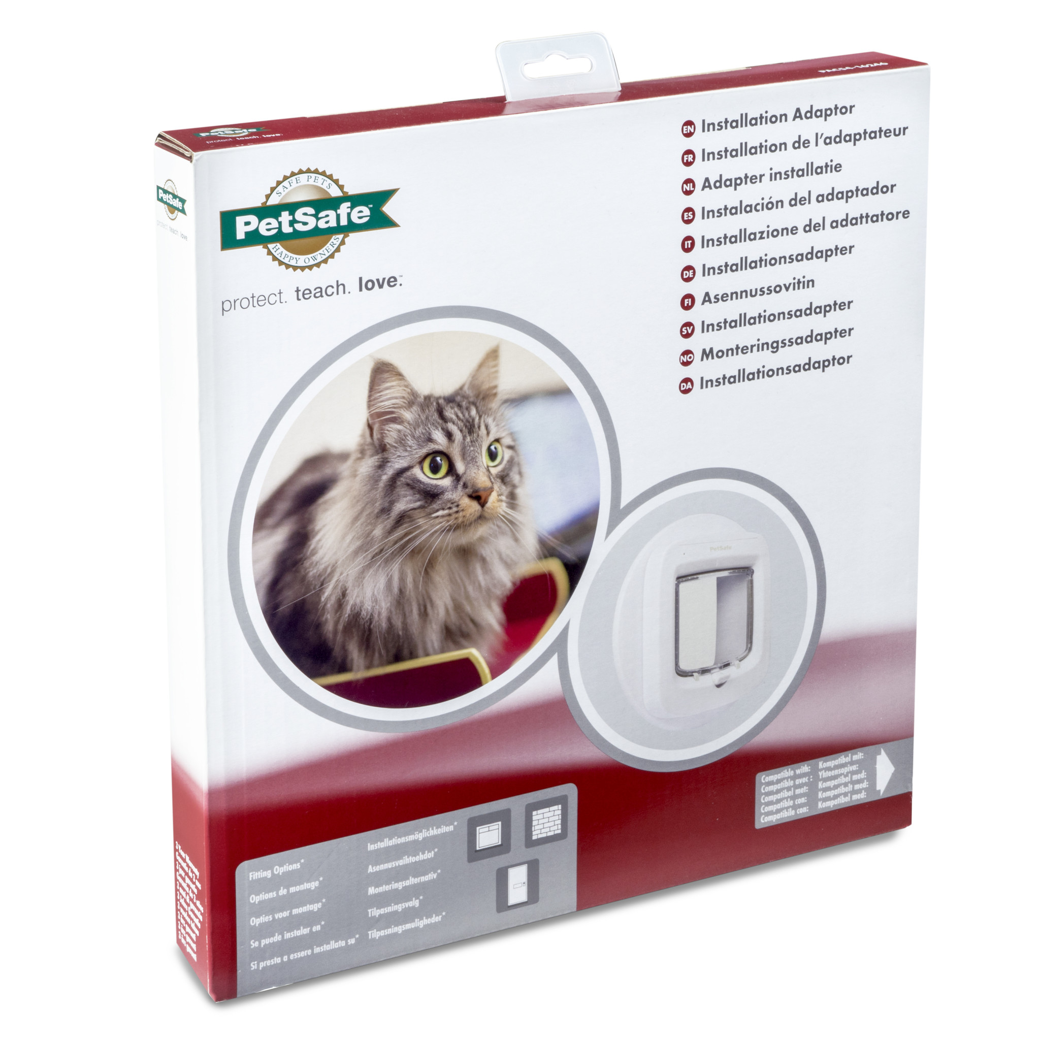 Installationsadapter für Microchip-Katzenklappe