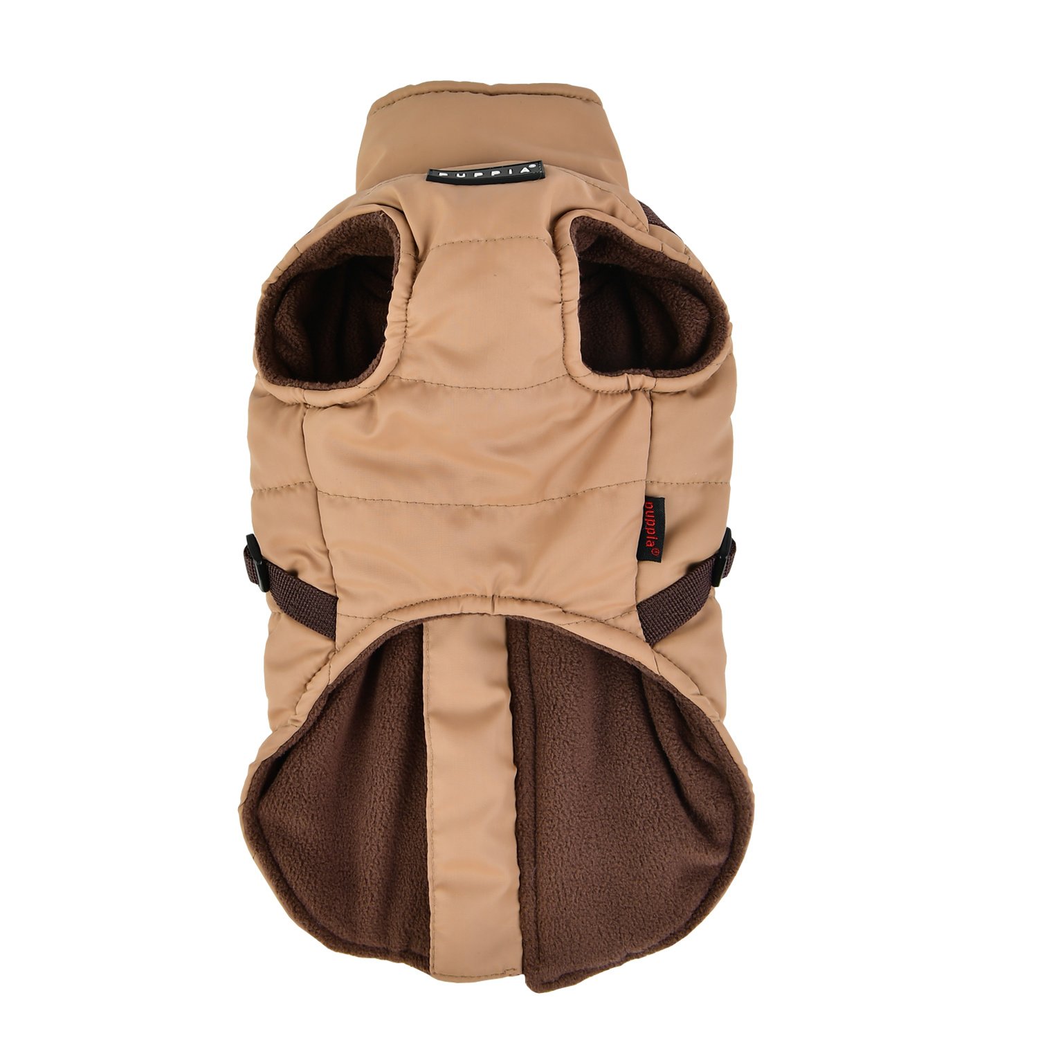 Puppia hondenwinterjasje Mountaineer II Vest M – Beige