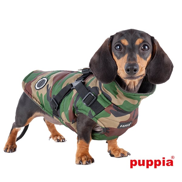 Puppia hondenjas Mountaineer II Vest S - Camo 30×22 cm – Fleece