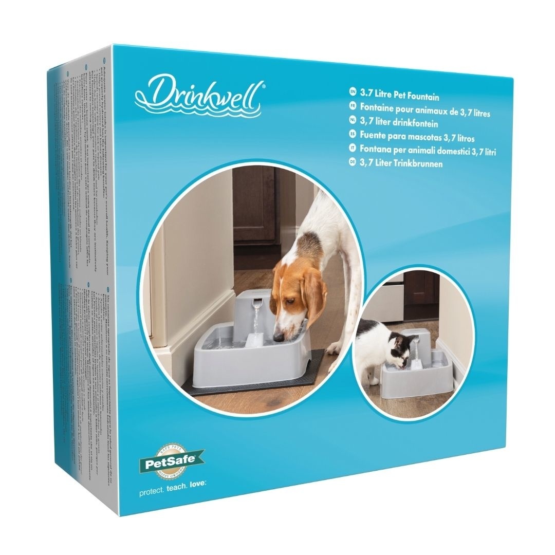 Drinkwell drinkfontein 3.7 L – verstelbare waterstroom