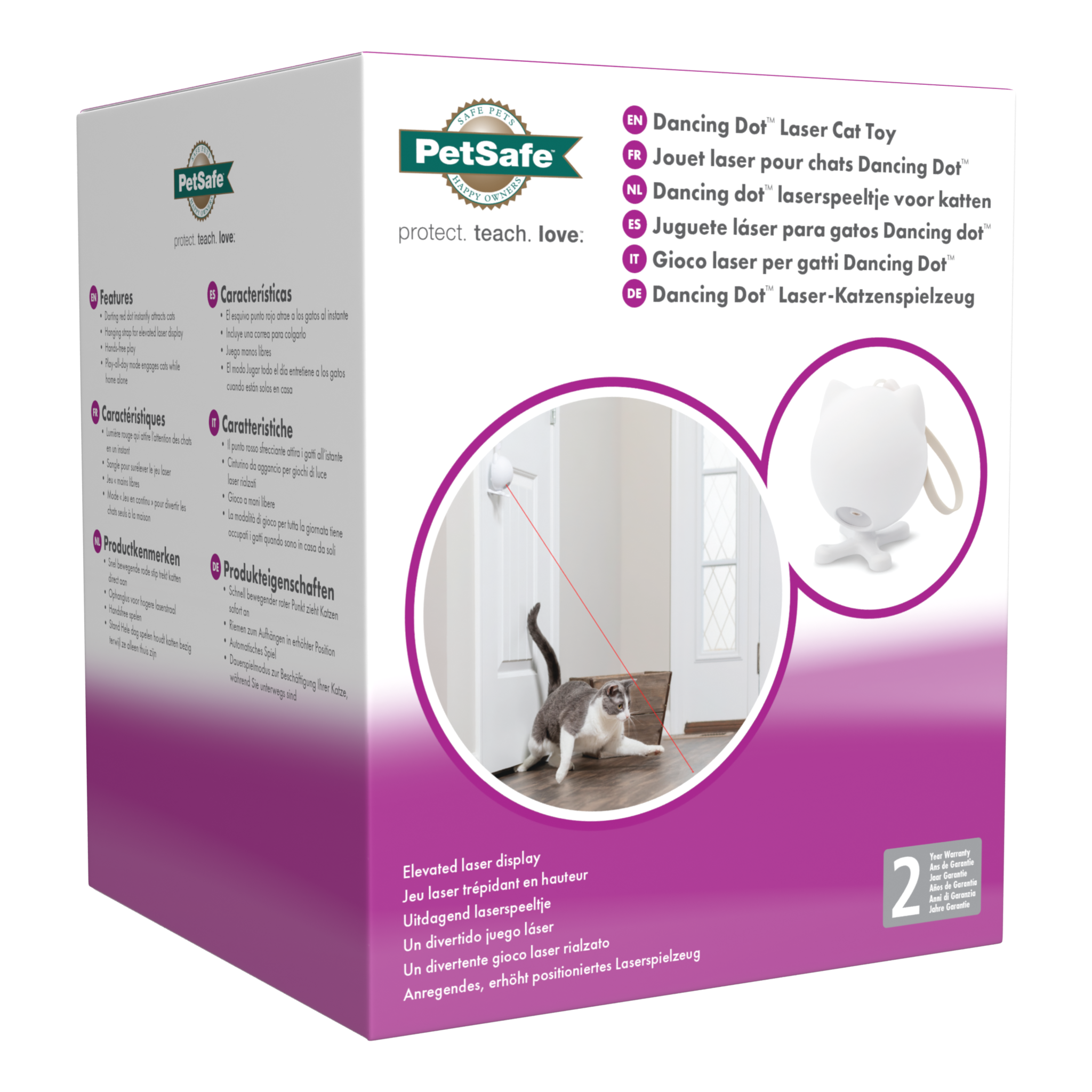 PetSafe Laser Kat Speelgoed Dancing Dot – Willekeurig Bewegen