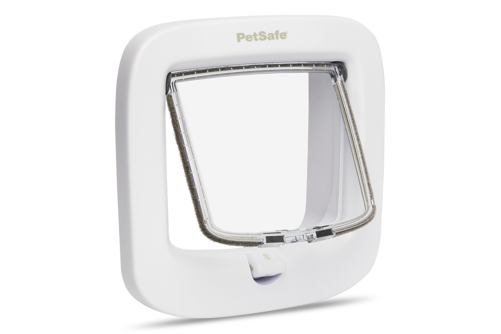 PetSafe Kattenluik Handmatig Wit – 4-standenvergrendeling