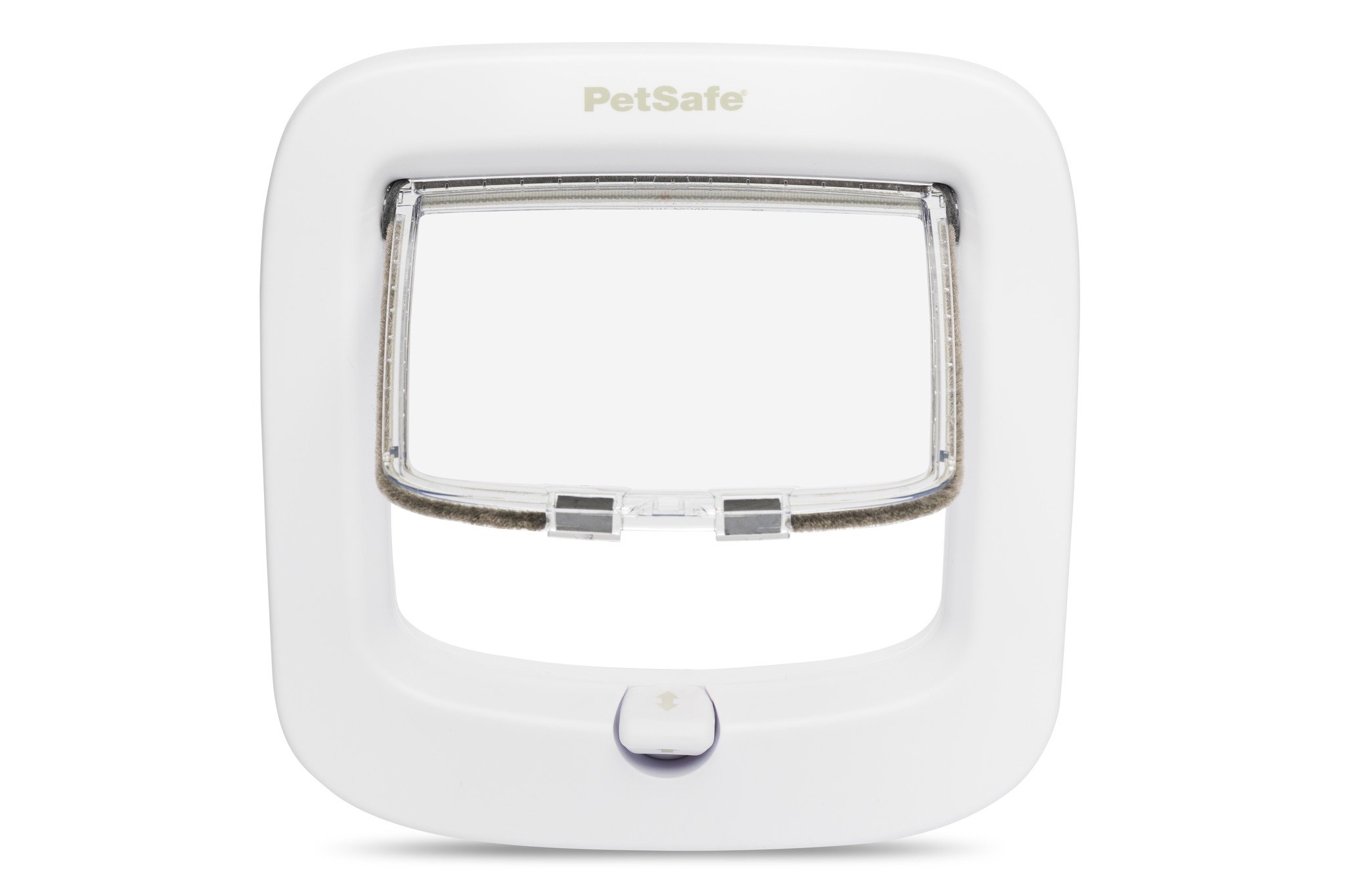PetSafe Kattenluik Handmatig Wit – 4-standenvergrendeling