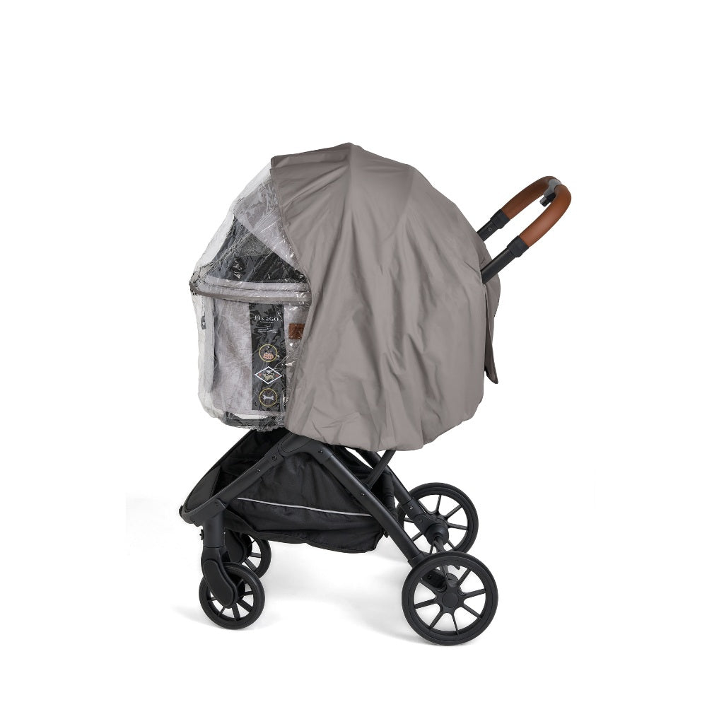 FikaGo Rain Cover regenhoes polyester/PVC Large Grey