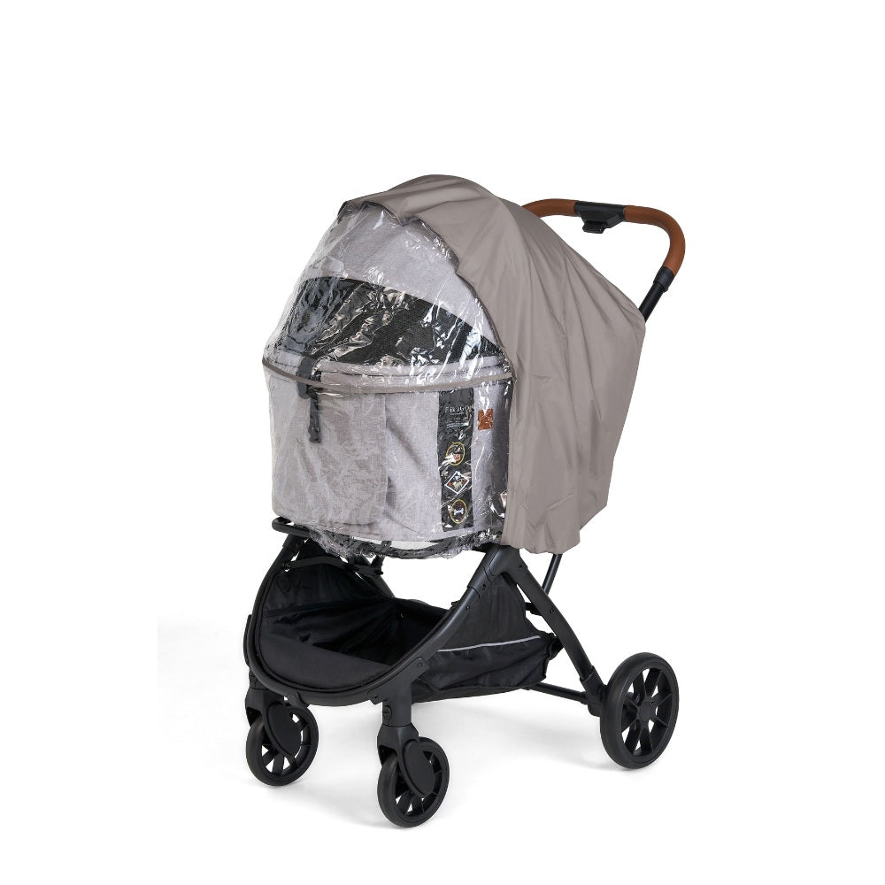 FikaGo Rain Cover regenhoes polyester PVC Medium Beige