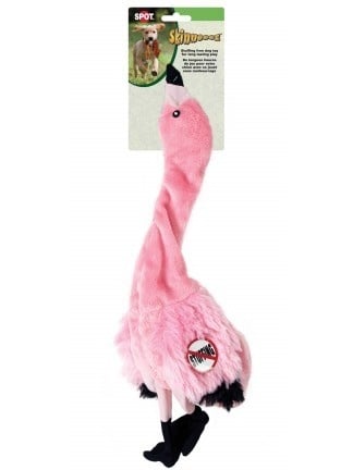 Spot hondenknuffel Skinneeez Wildlife Flamingo Large – roze