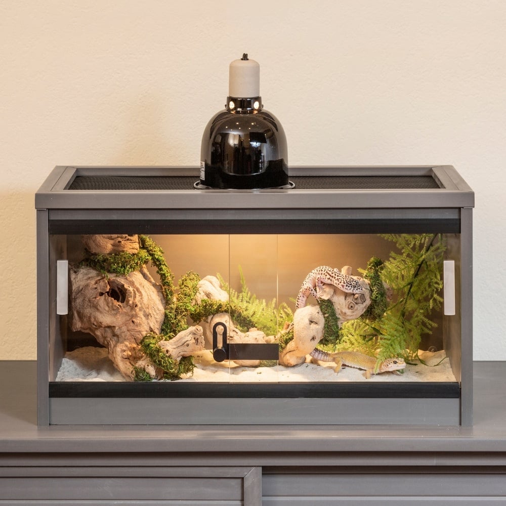 New Age Pet Reptielenverblijf Mojave Large 110×45 cm – Grijs
