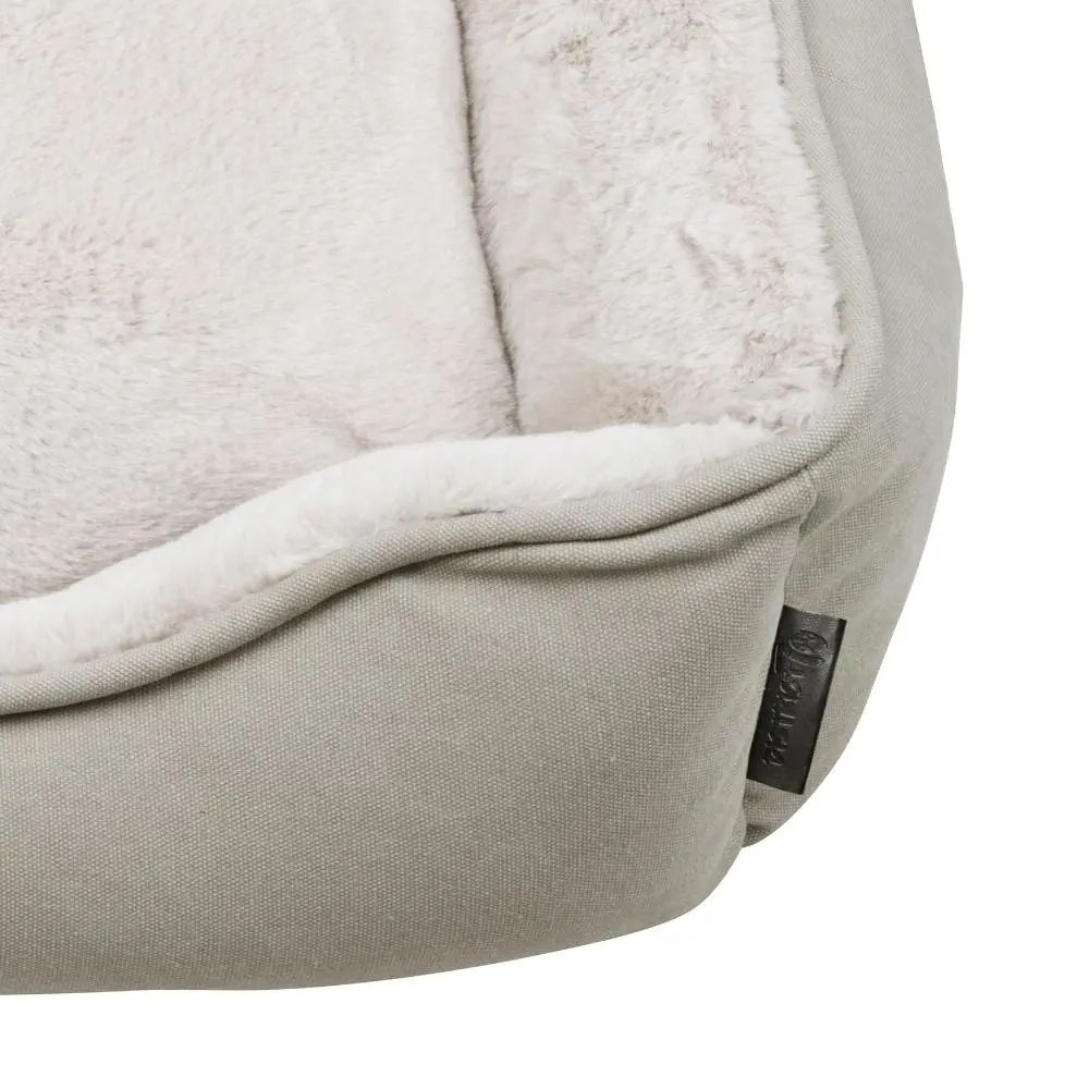 District 70 Hundekorb SNUG Box Bed Large 90×70 cm - Sand