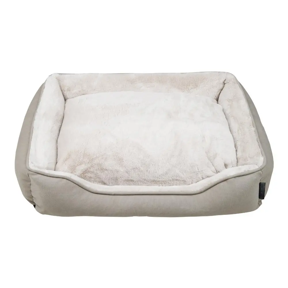 District 70 Hundebett SNUG Box Bed 60×50 cm - Sand