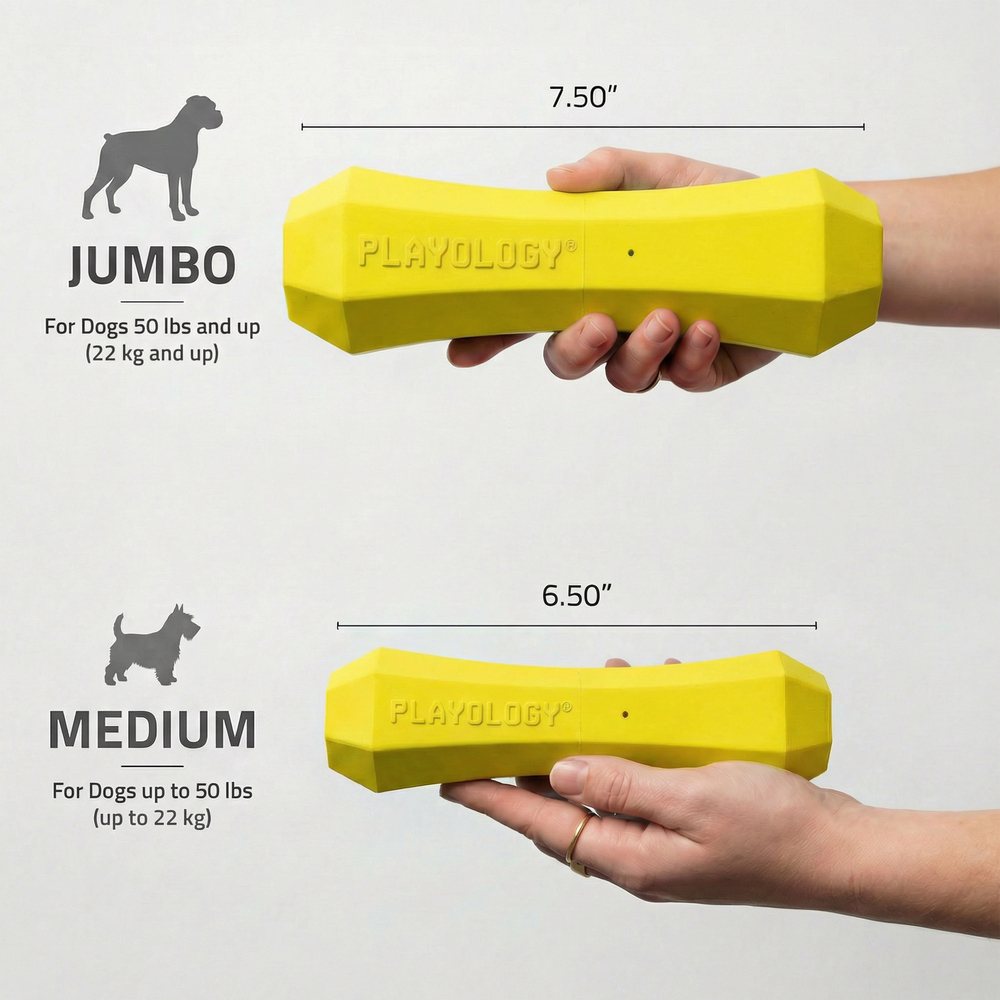 Playology Squeaky Chew Stick kauwspeeltje met pieper