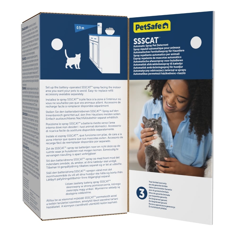 PetSafe SSSCAT Automatische Afweerspray voor Huisdieren – Startkit