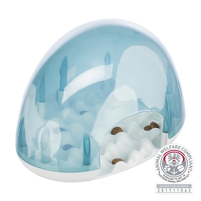 TRIXIE Hondenvoerbak Snack Box Slow Feed – Anti-Schrok 24×12 cm