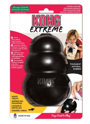 KONG hondenspeeltje KONG Extreme Zwart XXL 15,2×9,8 cm – Sterk Rubber
