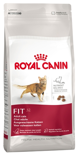 ROYAL CANIN Kattenvoer Fit - behoud ideaal gewicht, voorkomt haarballen - 10 kg