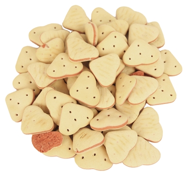 JACK DOGGIES Hondenkoekjes MERG Hartjes Zalm Krokant gevuld - 10 kg