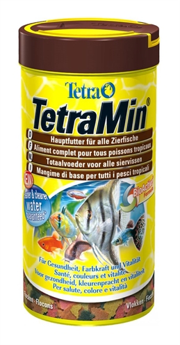TETRA Vissenvoer Tetramin BioActive Vlokken Hoog eiwit, uitstekende acceptatie - 250 ml