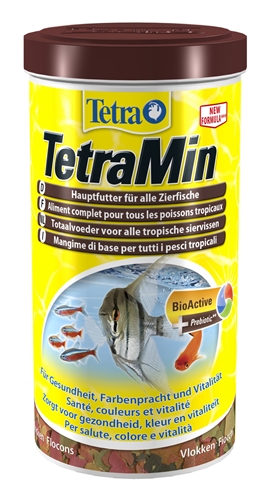 TETRA Vlokvoer TETRAMIN BioActive Gepatenteerde BioActive-formule | Uitstekende acceptatie, 40+ hoogwaardige ingrediënten - 1 L