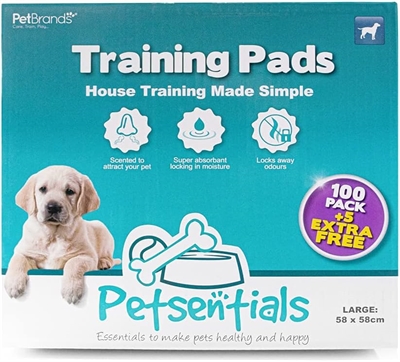 PETSENTIALS Puppy Training Pads | 105 Stuks