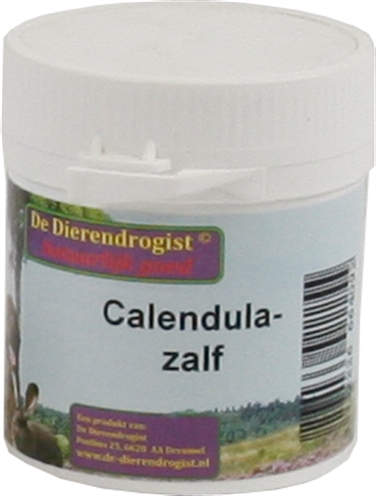 DIERENDROGIST Calendula Zalf 50 gr – Verzorgt en beschermt de huid