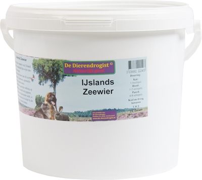 DIERENDROGIST IJSLANDS ZEEWIER 500 gr – Gezond voor hond en kat
