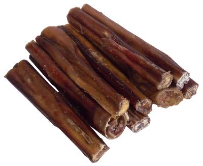 Petsnack Bullepees 15×15 cm – 50 stuks, 100% natuurlijk