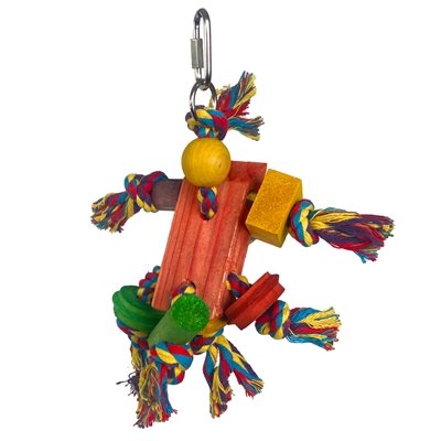 HAPPY PET papegaai speelgoed Papegaai Fiesta 31×12×10 cm – kleurig