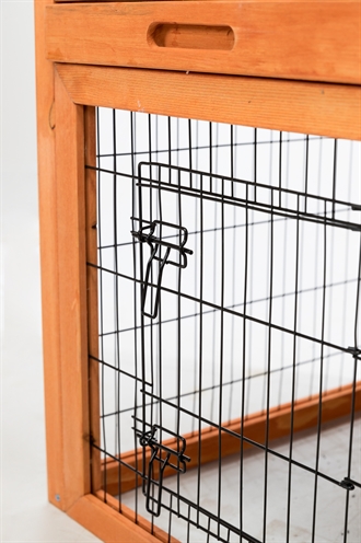 TRIXIE Konijnenhok Natura met Ren Bruin 116×97×63 cm – Hout