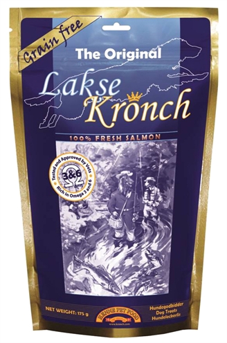 KRONCH Hundesnacks 100% Lachssnacks 600 g – Hypoallergen