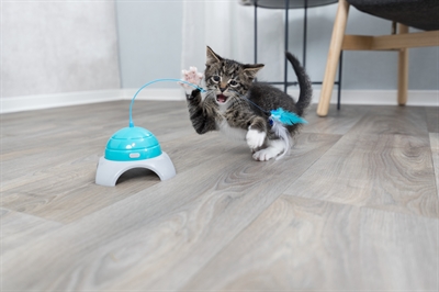 TRIXIE Kattenspeelgoed Catch Me Ø15×21 cm – Interactief met afstandsbediening