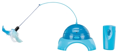 TRIXIE Kattenspeelgoed Catch Me Ø15×21 cm – Interactief met afstandsbediening