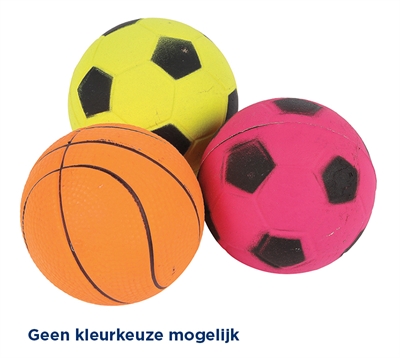HAPPY PET sportballen neon 6 cm – 3 stuks