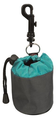 TRIXIE Snackzakje Assorti 7×9 cm – Handig met trekkoord & haak