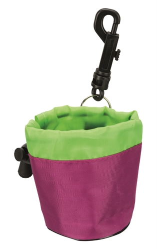 TRIXIE Snackzakje Assorti 7×9 cm – Handig met trekkoord & haak