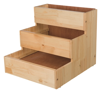TRIXIE Trap Petstair Vurenhout 40×38×45 cm – Duurzaam & Met Grip