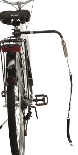 TRIXIE Fietsbeugel BikerSet Springer – veilig en reflecterend