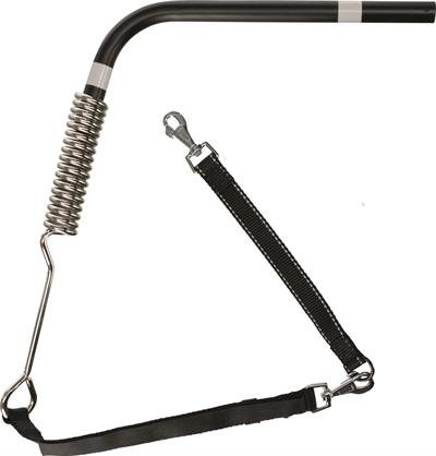 TRIXIE Fietsbeugel BikerSet Springer – veilig en reflecterend