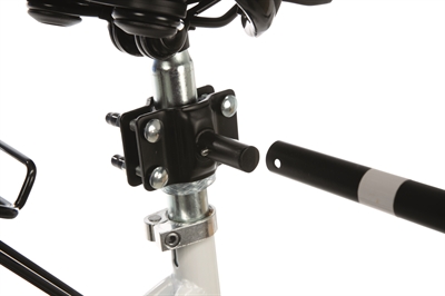 TRIXIE Fietsbeugel BikerSet Springer – veilig en reflecterend
